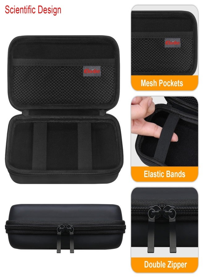 Elonbo Diabetic Supplies Travel Case, Diabetic Supply Organizer Bag, Glucose Meter Storage Case, Insulin Pen Carrying Case for Glucose Monitor, Blood Sugar Test Strips, Lancets, Syringe, Black - Image 4